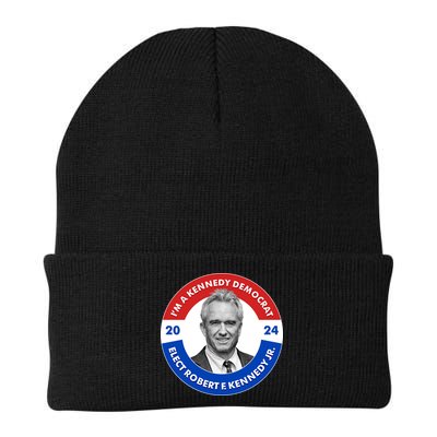 Im A Kennedy Democrat Elect Robert F Kennedy Jr For President Emblem Button Beanie