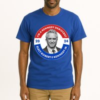 Im A Kennedy Democrat Elect Robert F Kennedy Jr For President Emblem Button Tall T-Shirt