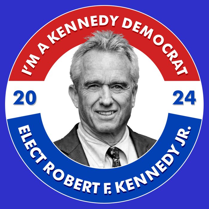 Im A Kennedy Democrat Elect Robert F Kennedy Jr For President Emblem Button Poster