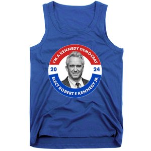 Im A Kennedy Democrat Elect Robert F Kennedy Jr For President Emblem Button Tank Top