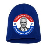 Im A Kennedy Democrat Elect Robert F Kennedy Jr For President Emblem Button Short Acrylic Beanie