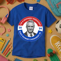 Im A Kennedy Democrat Elect Robert F Kennedy Jr For President Emblem Button Kids T-Shirt