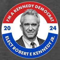 Im A Kennedy Democrat Elect Robert F Kennedy Jr For President Emblem Button Vector Backpack
