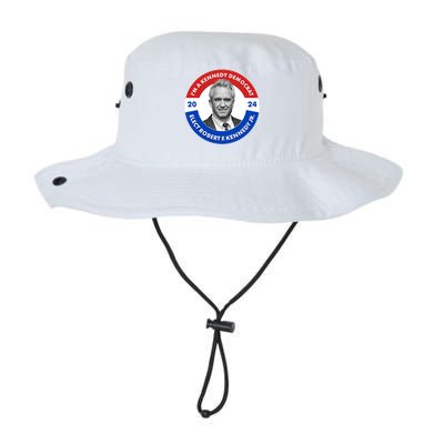 Im A Kennedy Democrat Elect Robert F Kennedy Jr For President Emblem Button Legacy Cool Fit Booney Bucket Hat