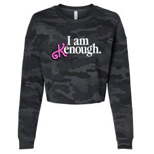 I Am Kenough Funny I Am Kenough For Men Cropped Pullover Crew