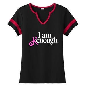 I Am Kenough Funny I Am Kenough For Men Ladies Halftime Notch Neck Tee