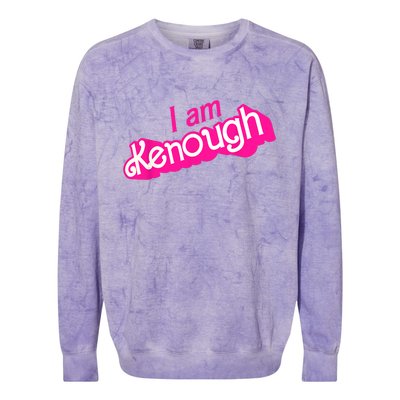 I Am Kenough Shirts Colorblast Crewneck Sweatshirt