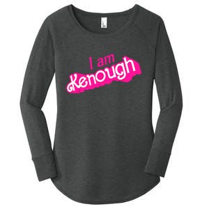 I Am Kenough Shirts Women's Perfect Tri Tunic Long Sleeve Shirt