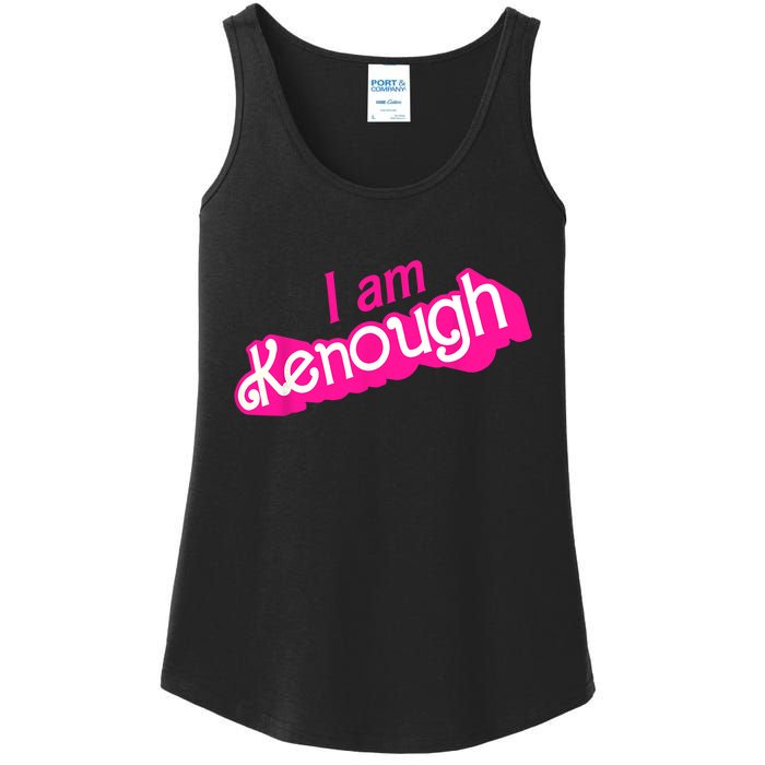 I Am Kenough Shirts Ladies Essential Tank