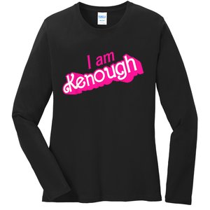 I Am Kenough Shirts Ladies Long Sleeve Shirt