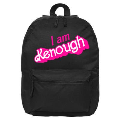 I Am Kenough Funny I Am Kenough For Men 16 in Basic Backpack