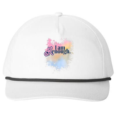 I Am Ken Enough Snapback Five-Panel Rope Hat