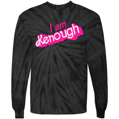 I Am Kenough Tie-Dye Long Sleeve Shirt