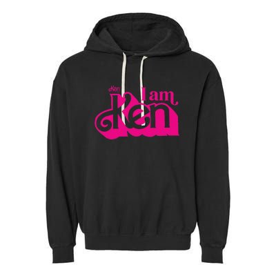 I Am Ken Garment-Dyed Fleece Hoodie