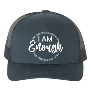 I Am Kind Enough Loved Inspirational Motivational Yupoong Adult 5-Panel Trucker Hat