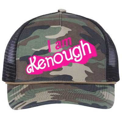 I Am Kenough Retro Rope Trucker Hat Cap