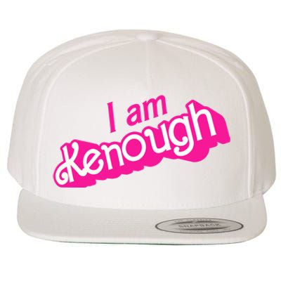 I Am Kenough Wool Snapback Cap