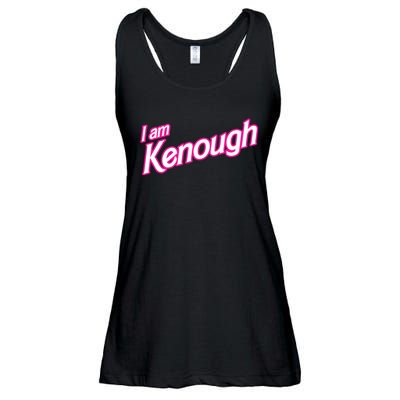 I Am Kenough Ladies Essential Flowy Tank