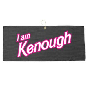 I Am Kenough Large Microfiber Waffle Golf Towel