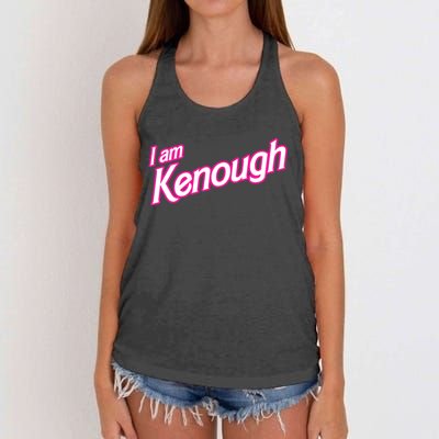 I Am Kenough Women's Knotted Racerback Tank