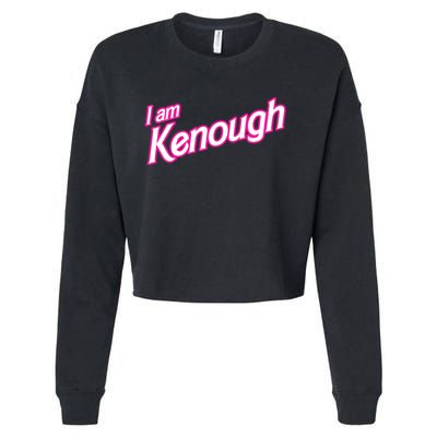 I Am Kenough Cropped Pullover Crew