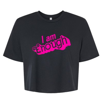 I Am Kenough Funny I Am Kenough Bella+Canvas Jersey Crop Tee