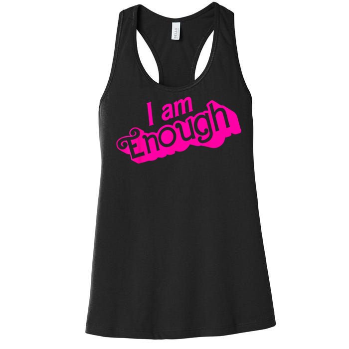 I Am Kenough Funny I Am Kenough Women's Racerback Tank