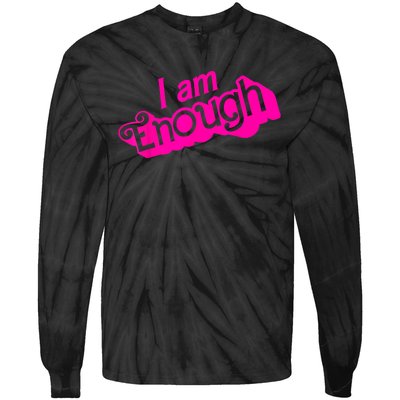 I Am Kenough Funny I Am Kenough Tie-Dye Long Sleeve Shirt