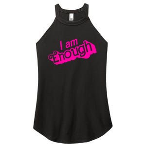 I Am Kenough Funny I Am Kenough Women's Perfect Tri Rocker Tank