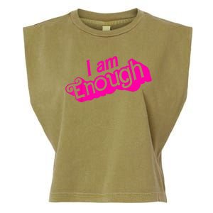 I Am Kenough Funny I Am Kenough Garment-Dyed Women's Muscle Tee