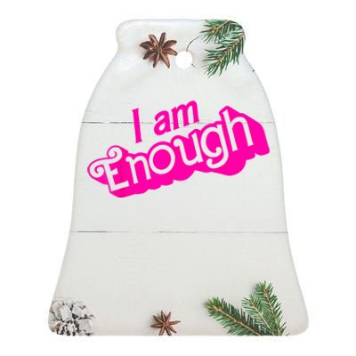 I Am Kenough Funny I Am Kenough Ceramic Bell Ornament