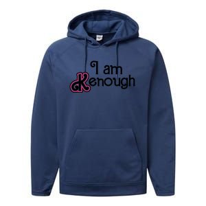 I Am Kenough Performance Fleece Hoodie