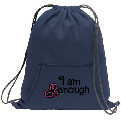 I Am Kenough Sweatshirt Cinch Pack Bag