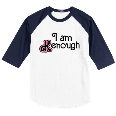 I Am Kenough Baseball Sleeve Shirt