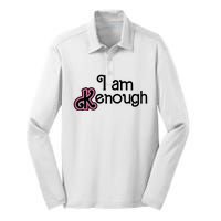 I Am Kenough Silk Touch Performance Long Sleeve Polo