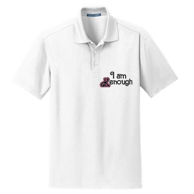 I Am Kenough Dry Zone Grid Polo