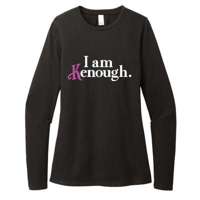 I Am Kenough Funny Colorful Womens CVC Long Sleeve Shirt