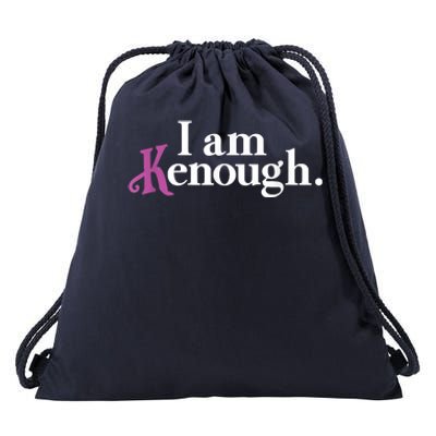 I Am Kenough Funny Colorful Drawstring Bag