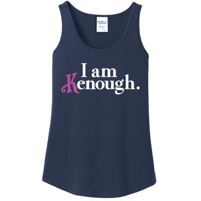 I Am Kenough Funny Colorful Ladies Essential Tank