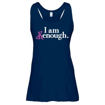 I Am Kenough Funny Colorful Ladies Essential Flowy Tank