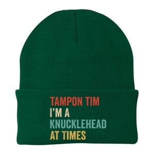 IM A Knucklehead At Times Tim Walz Debate Knit Cap Winter Beanie