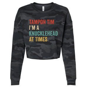 IM A Knucklehead At Times Tim Walz Debate Cropped Pullover Crew