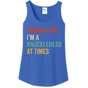 IM A Knucklehead At Times Tim Walz Debate Ladies Essential Tank