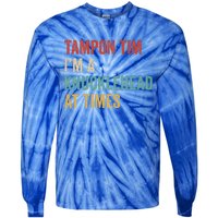 IM A Knucklehead At Times Tim Walz Debate Tie-Dye Long Sleeve Shirt