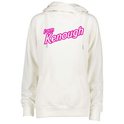 I Am Kenough Womens Funnel Neck Pullover Hood