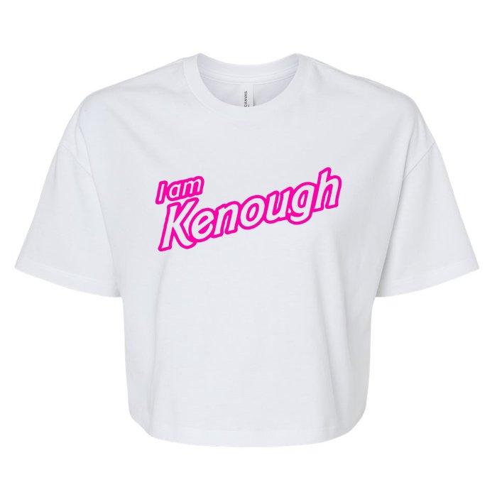 I Am Kenough Bella+Canvas Jersey Crop Tee