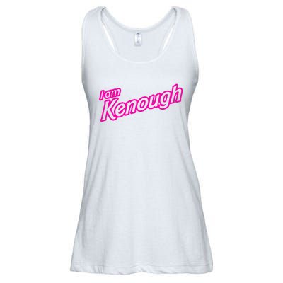 I Am Kenough Ladies Essential Flowy Tank