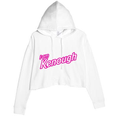 I Am Kenough Crop Fleece Hoodie