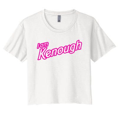 I Am Kenough Women's Crop Top Tee