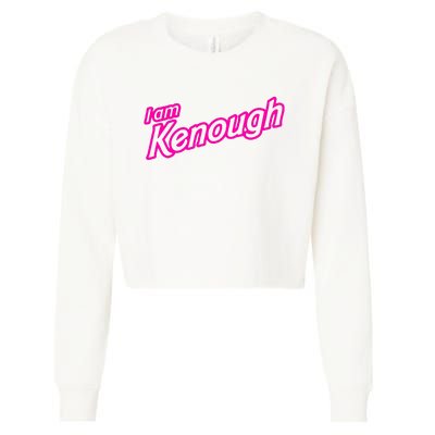 I Am Kenough Cropped Pullover Crew